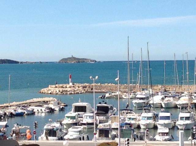 Duplex Vue Mer- Six-Fours-Les-Plages Exterior foto